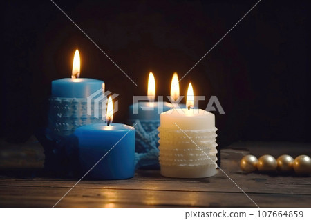Hanukkah is a Jewish holiday, family religious traditional symbol of Judaism. 107664859