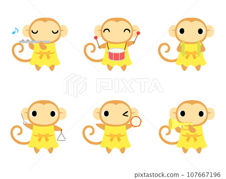 音樂會猴子圖示集 音樂會猴子圖示集 107667196