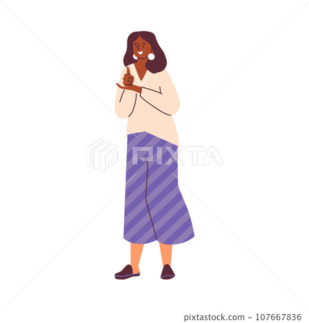 Basic deaf sign language, articulated gesture for conversation deafness people, vector woman hands social communication Basic deaf sign language, articulated gesture for conversation deafness people, vector woman hands social communication 107667836