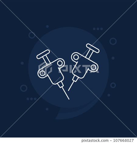 biopsy procedure line icon for web 107668027