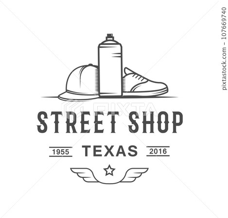 Street Shop Logotype. 107669740