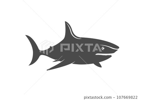 Illustration of a Shark. Illustration of a Shark. 107669822