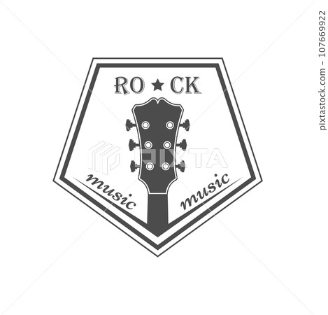 Logotype of Rock Music. Logotype of Rock Music. 107669922