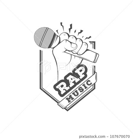 Rap Music Logo. Rap Music Logo. 107670070