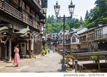 Ginzan溫泉在夏天 Ginzan溫泉在夏天 107670139
