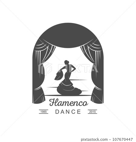 Flamenco Logotype. 107670447