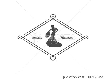 Flamenco Logotype. 107670454