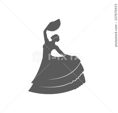 Flamenco Logotype. 107670455