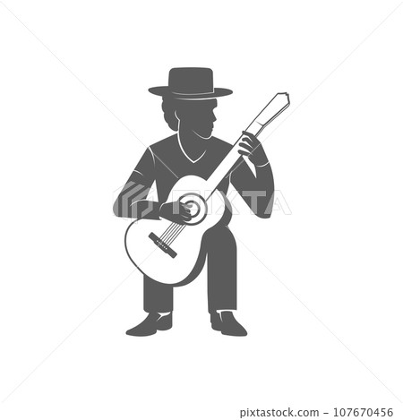 Flamenco Logotype. 107670456