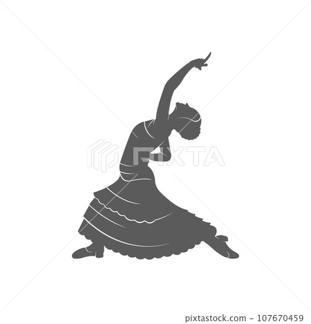 Flamenco Logotype. 107670459