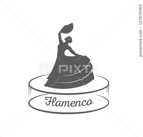 Flamenco Logotype. 107670464