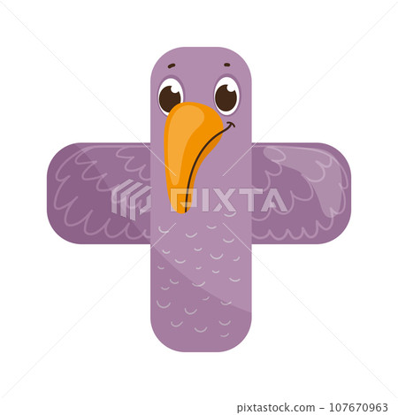 Punctuation Mark in the Form of a Cute Animal 107670963