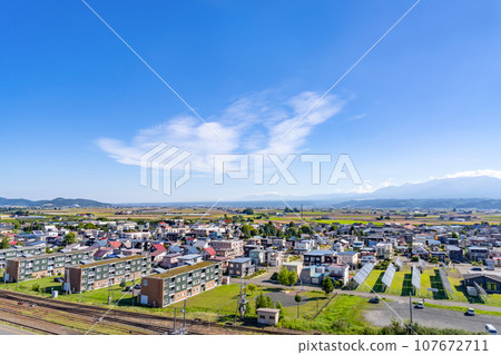 北海道富良野市的城市景觀 107672711