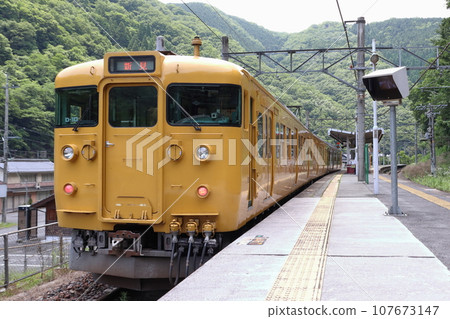 [JR-V]伯備線115系（岡山⇔新見） 107673147