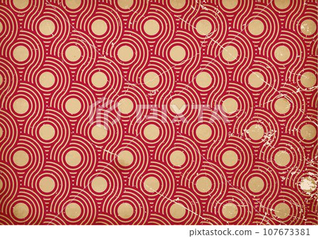 Line in style of 70s-90s.Classic Vintage Retro Rays Background.Abstract retro,Sunbeam,geometric pattern, Funky Hippie,Classic Vintage Retro Rays Background. 107673381