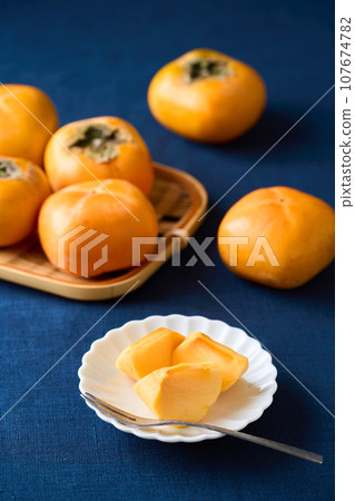 來自奈良縣的無核柿子(Tone Wase) 來自奈良縣的無核柿子(Tone Wase) 107674782