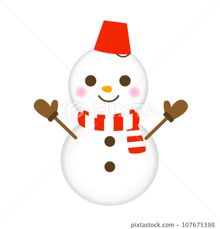 Snowman's illustration 107675398
