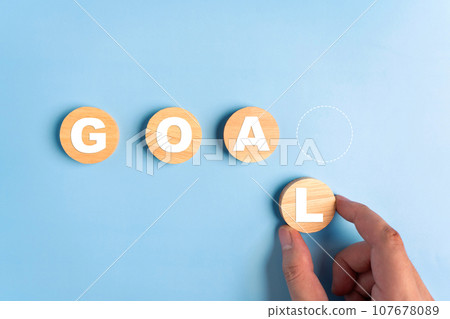 Goal and success achievement concept. 107678089