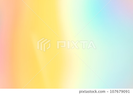 Yellow color rainbow color image background material Yellow color rainbow color image background material 107679091