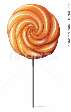 萬聖節棒棒糖插畫AI圖像 107681054