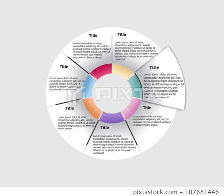 Modern infographic template design Modern infographic template design 107681446