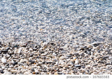 beautiful background of pebbles close up beautiful background of pebbles close up 107683383