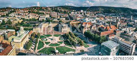 Schlossplatz in Stuttgart, Germany 107683560