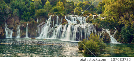 Waterfalls at Krka Waterfalls at Krka 107683723