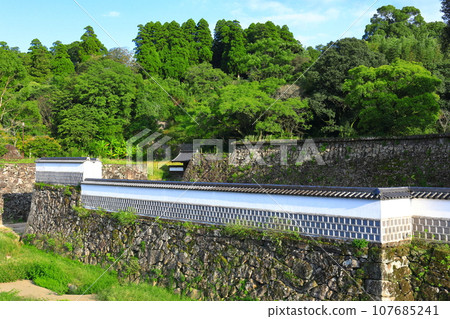 [熊本縣]晴天的人吉城水手門跡 107685241