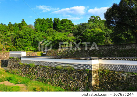 [Kumamoto Prefecture] Mizunote Monzeki of Hitoyoshi Castle on a clear day 107685244