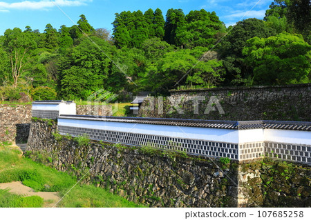 [Kumamoto Prefecture] Mizunote Monzeki of Hitoyoshi Castle on a clear day 107685258