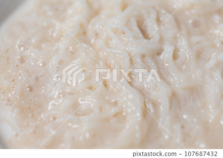 Soy milk noodles photo material Soy milk noodles photo material 107687432