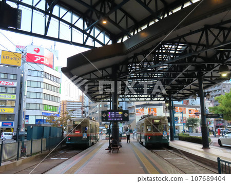 廣島電鐵橫河站 JR 橫河站附近的車站 廣島電鐵橫河站 JR 橫河站附近的車站 107689404