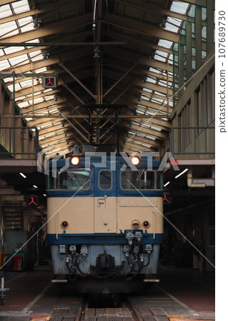 JR East_EF64-1001 parked on the pit line of Takasaki Transportation District_Photographed on September 17, 2023 JR East_EF64-1001 parked on the pit line of Takasaki Transportation District_Photographed on September 17, 2023 107689730