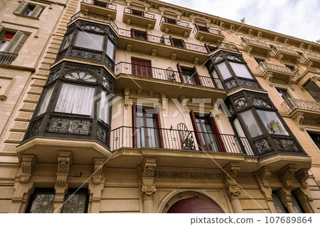 Barcelona, Passage de Gracia Details Barcelona, Passage de Gracia Details 107689864