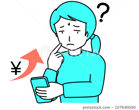 Smartphone usage fee worries women 107690080