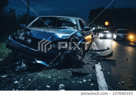 The dangers of speeding and drunk driving. The dangers of speeding and drunk driving. 107690393
