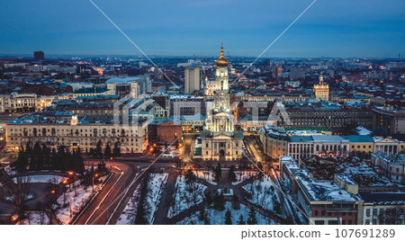 Illuminated Assumption Cathedral 107691289