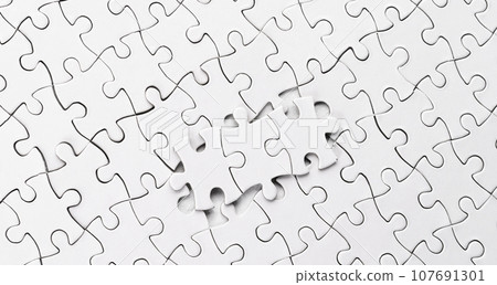 Puzzle with matching pieces 107691301