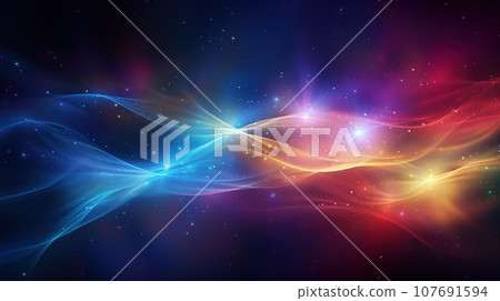 Abstract electric energy with fusion colorful waves, abstraction concept Abstract electric energy with fusion colorful waves, abstraction concept 107691594