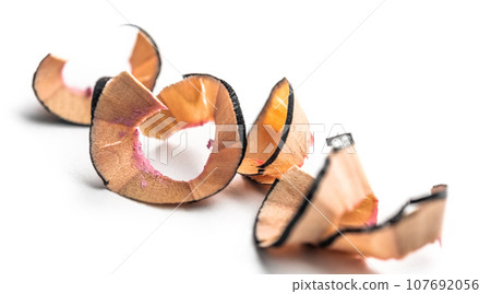 Shavings of lip liner 107692056