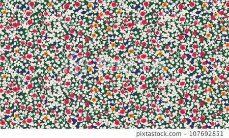 seamless ditsy flowers repeating pattern, tiny flowers pattern, ditsy, liberty , meadow, floral. 107692851