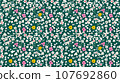 seamless ditsy flowers repeating pattern, tiny flowers pattern, ditsy, liberty , meadow, floral. 107692860