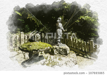 水彩風生田神社 日本 Takeru 兵庫縣姬路市 107693865