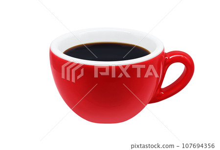 咖啡飲料插畫真實 107694356