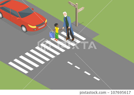 3D Isometric Flat Vector Conceptual Illustration of Good Manners 3D Isometric Flat Vector Conceptual Illustration of Good Manners 107695617