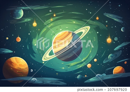 Mysterious universe, vast space Mysterious universe, vast space 107697920