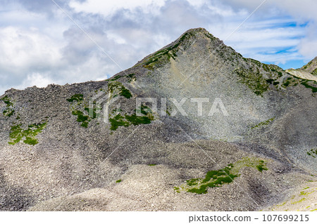 Japan's 100 Famous Mountains Yarigatake in Nagano Prefecture - Summit of Nakadake Japan's 100 Famous Mountains Yarigatake in Nagano Prefecture - Summit of Nakadake 107699215