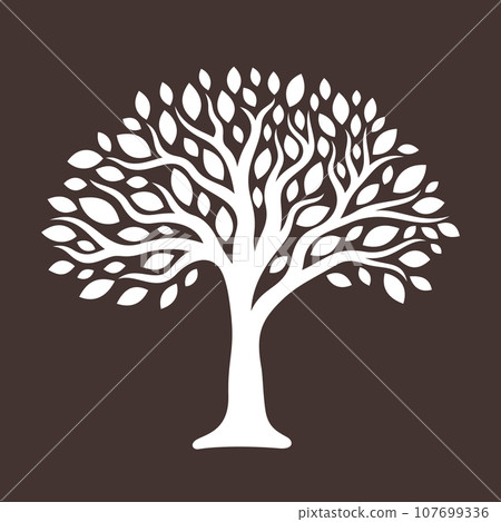 Tree abstract vector illustration Tree abstract vector illustration 107699336