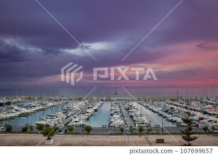 Menton, French Riviera, France 107699657